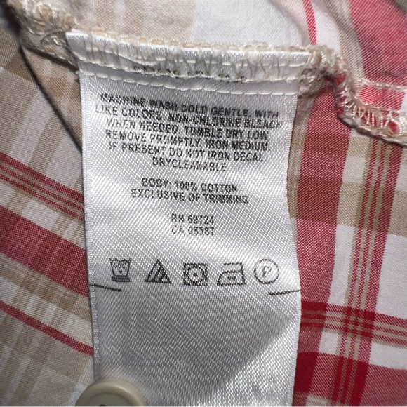 Columbia Button Up Adult XL Mens Multicolor Short Sleeve 100% Cotton Shirt - Picture 4 of 16